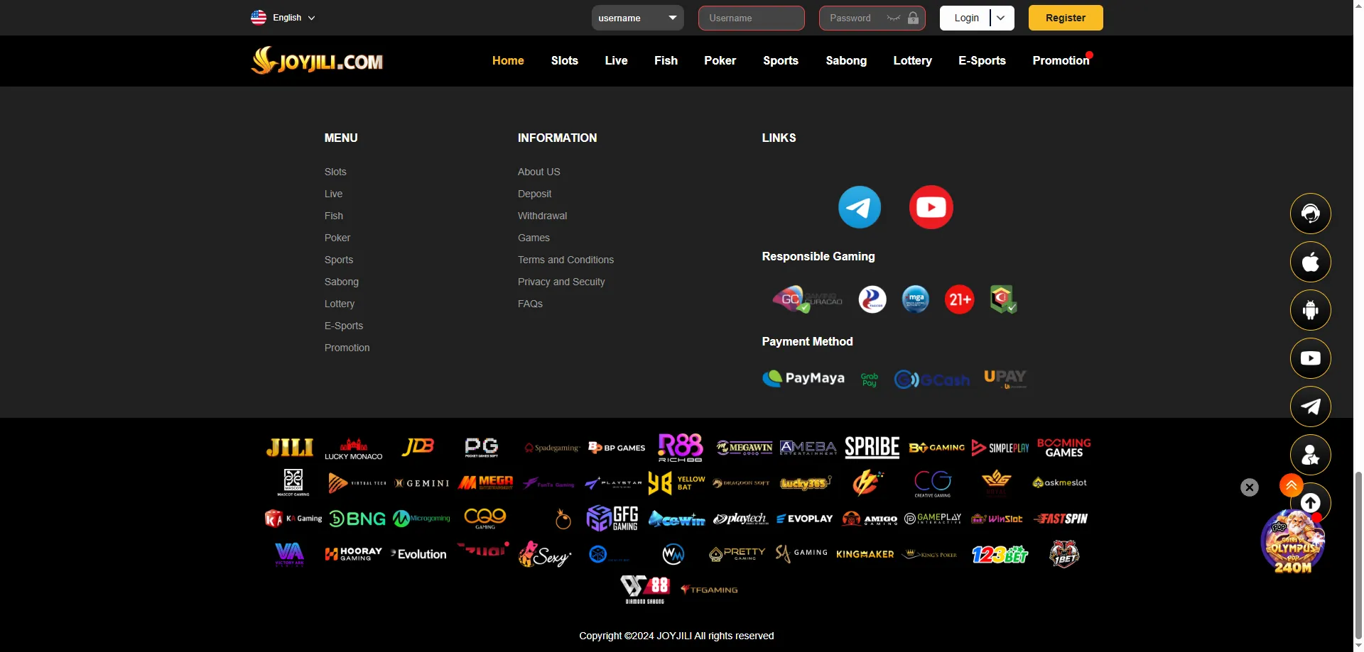 Joyjili casino mobile app — play slots on Android and browser
